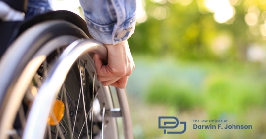 workers' compensation for wheelchair bound individual